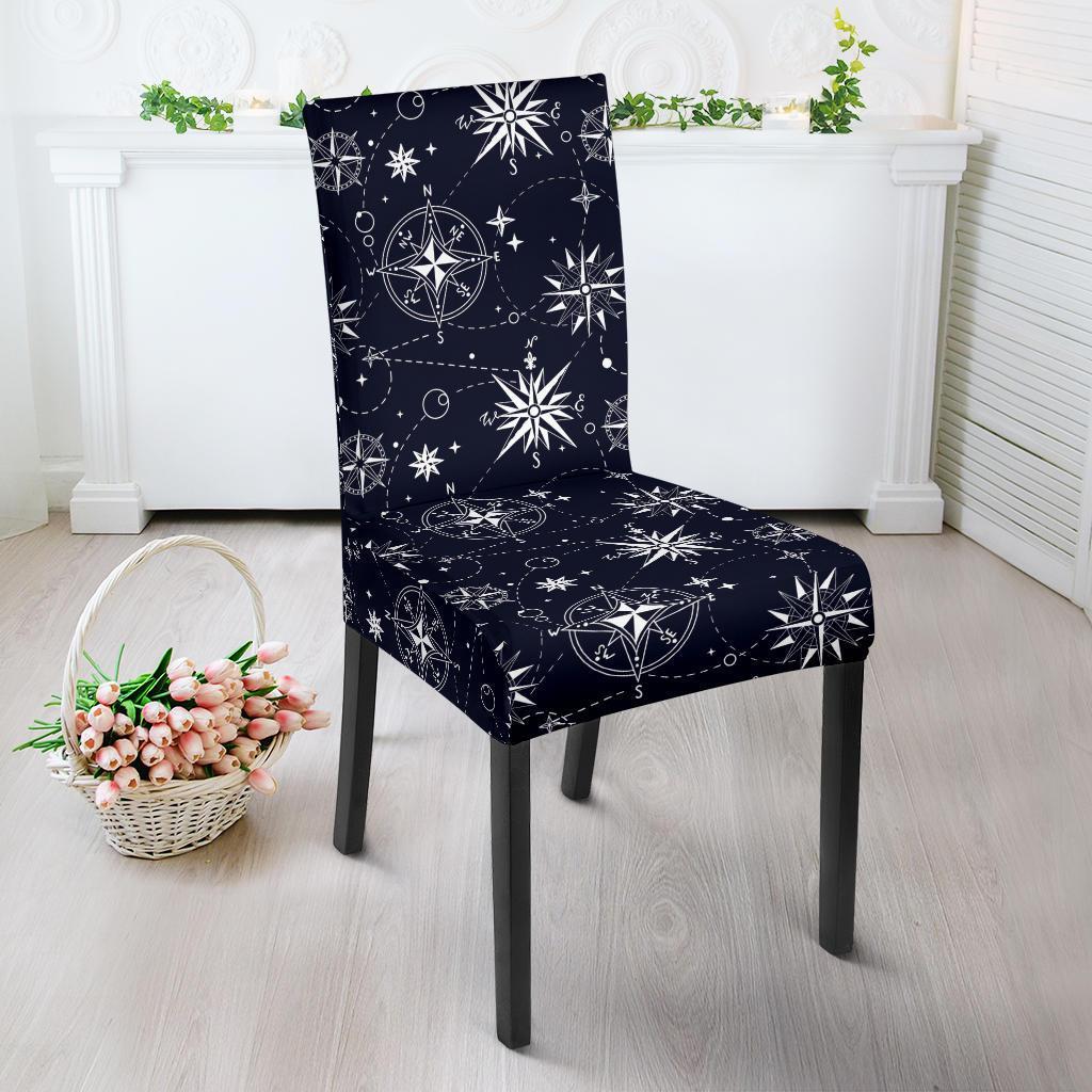 Nautical Sky Design Themed Print Dining Chair Slipcover-JTAMIGO.COM