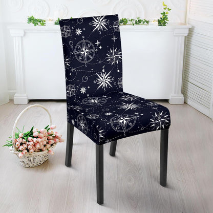 Nautical Sky Design Themed Print Dining Chair Slipcover-JTAMIGO.COM