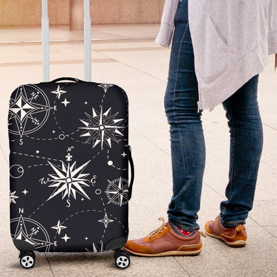 Nautical Sky Design Themed Print Luggage Cover Protector