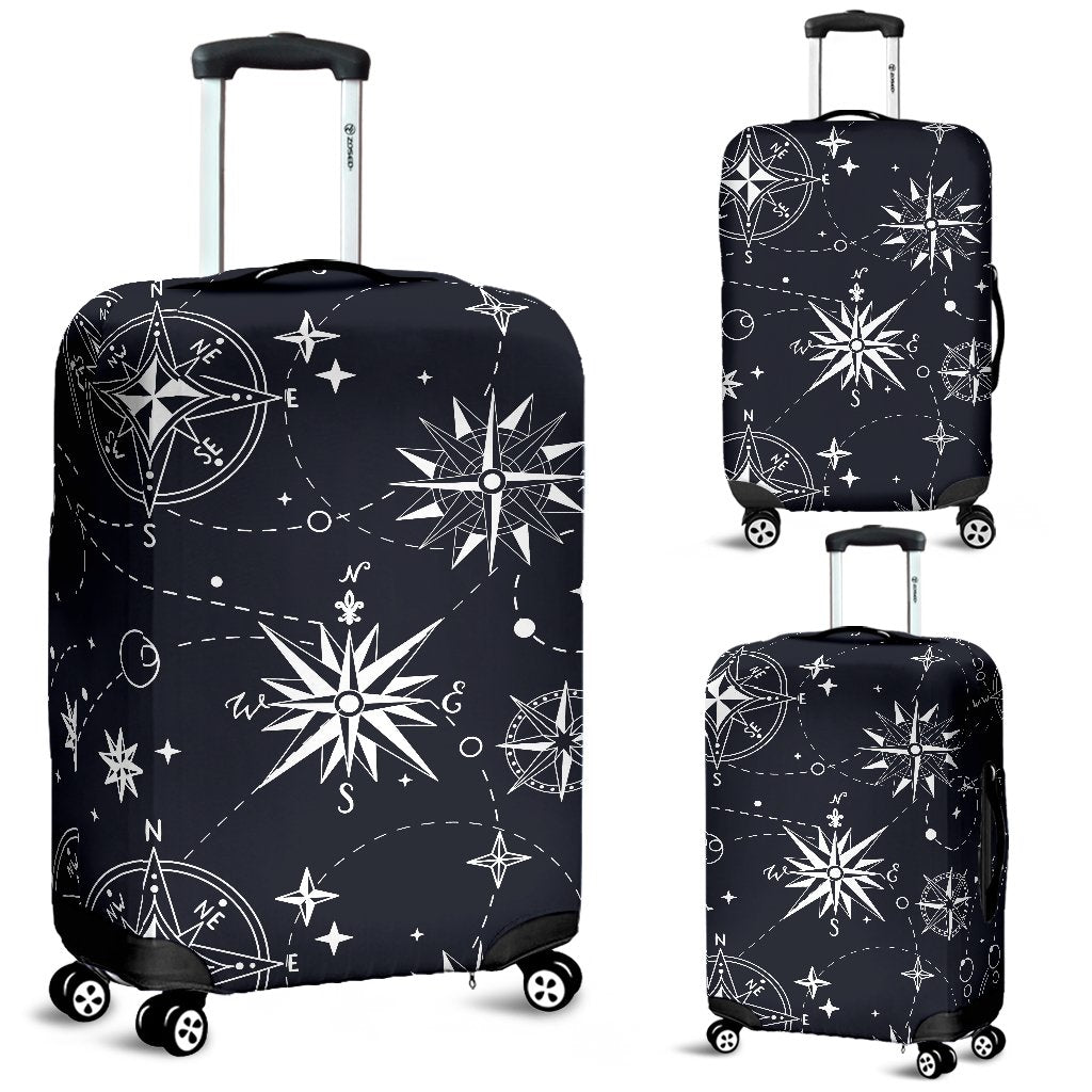 Nautical Sky Design Themed Print Luggage Cover Protector