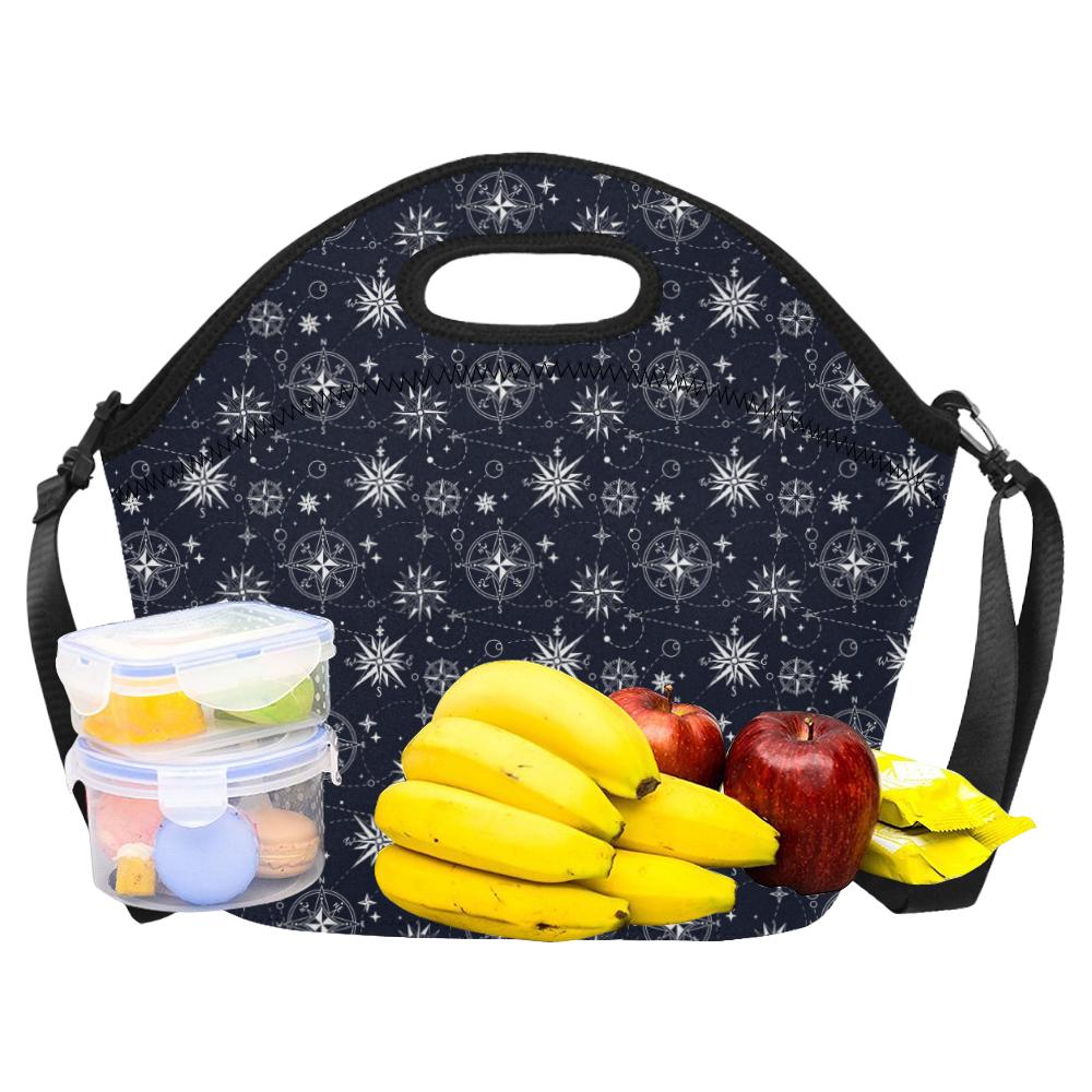 Nautical Sky Design Themed Print Neoprene Lunch Bag (Model 1669)(Large)-JTAMIGO.COM