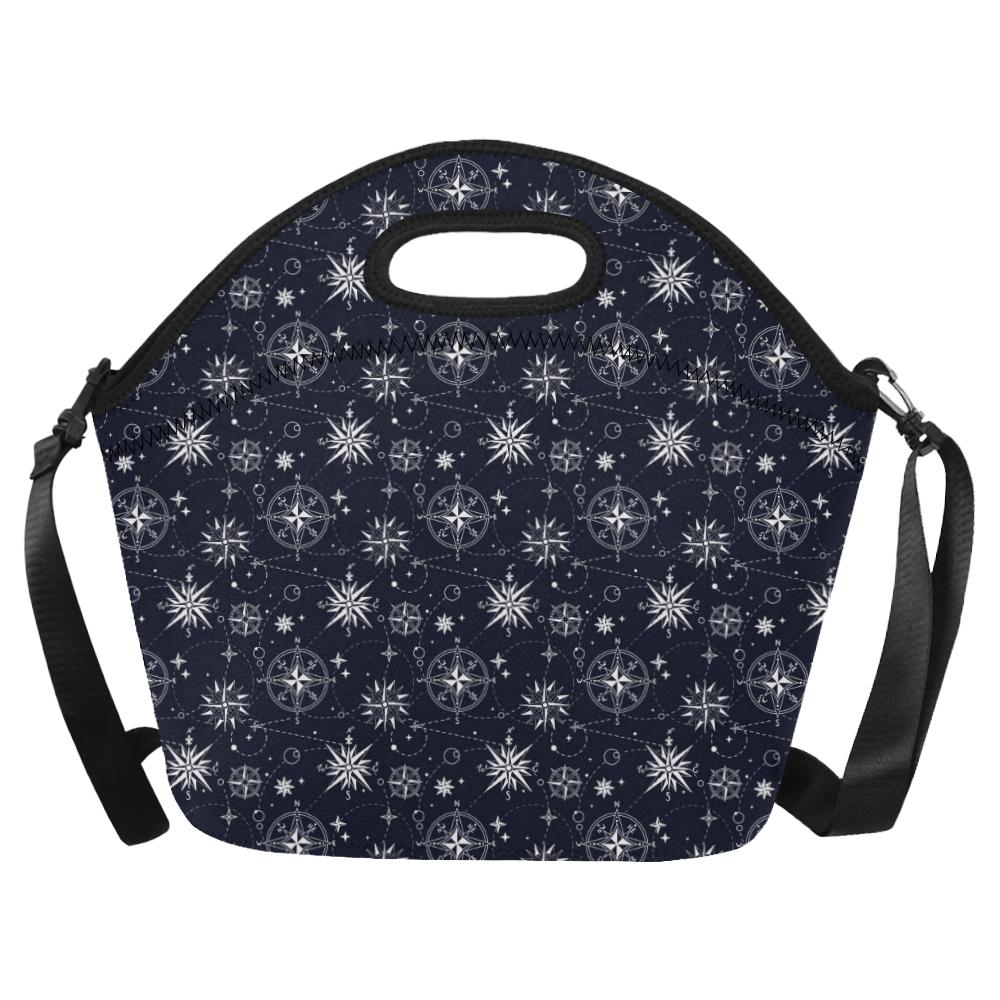 Nautical Sky Design Themed Print Neoprene Lunch Bag (Model 1669)(Large)-JTAMIGO.COM