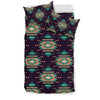 Navajo Geometric Style Print Pattern Duvet Cover Bedding Set