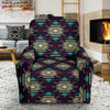 Navajo Geometric Style Print Pattern Recliner Slipcover-JTAMIGO.COM