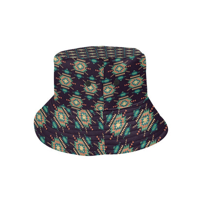 Navajo Geometric Style Print Pattern Unisex Bucket Hat
