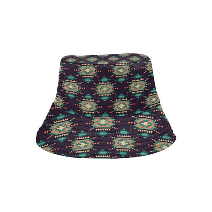 Navajo Geometric Style Print Pattern Unisex Bucket Hat