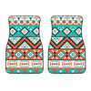 Navajo Style Print Pattern Car Floor Mats