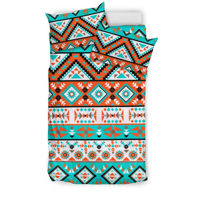 Navajo Style Print Pattern Duvet Cover Bedding Set