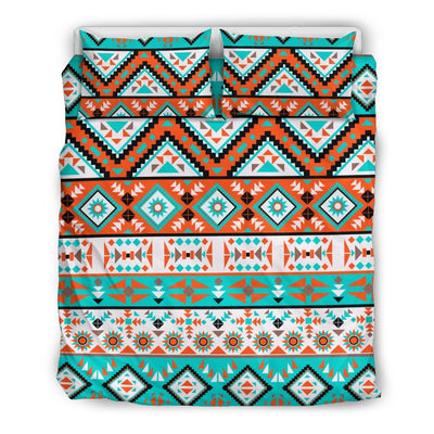 Navajo Style Print Pattern Duvet Cover Bedding Set