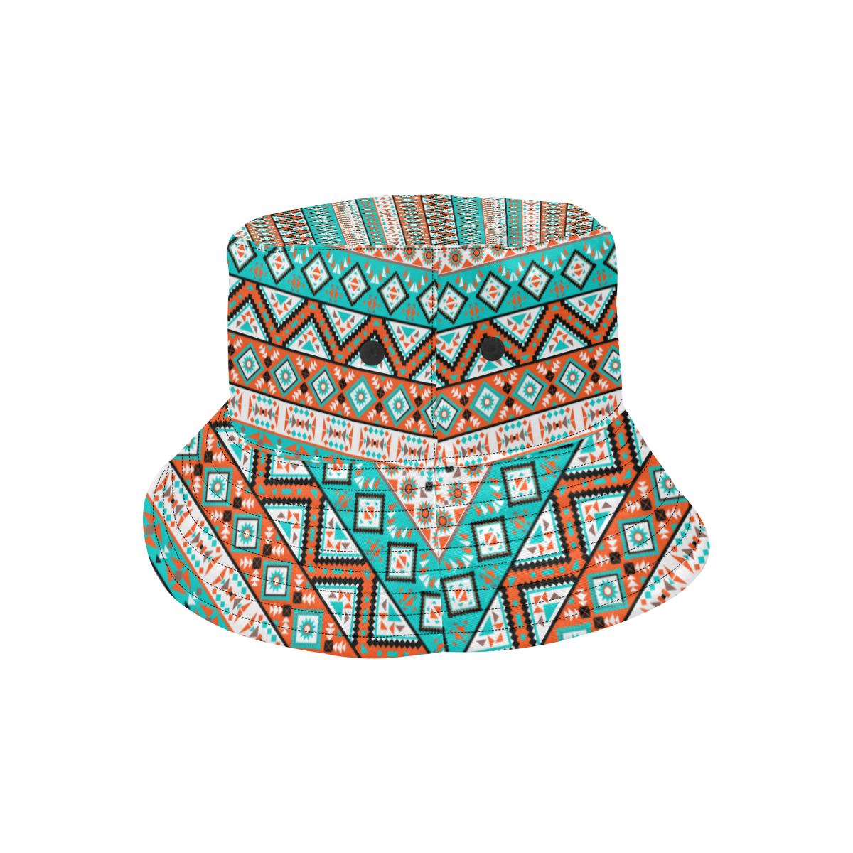Navajo Style Print Pattern Unisex Bucket Hat