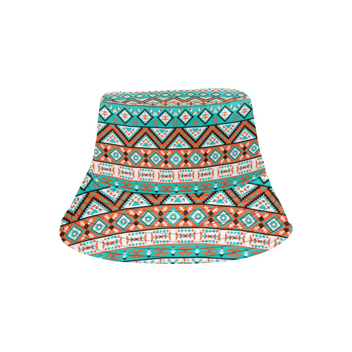 Navajo Style Print Pattern Unisex Bucket Hat
