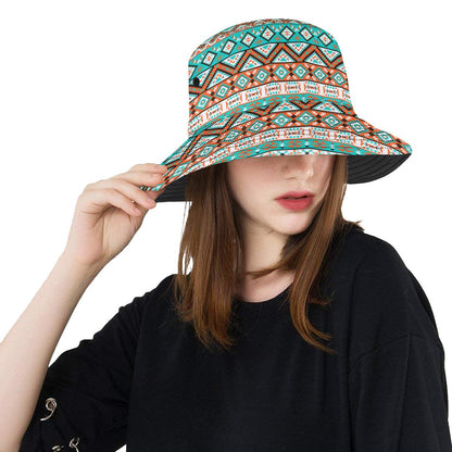 Navajo Style Print Pattern Unisex Bucket Hat