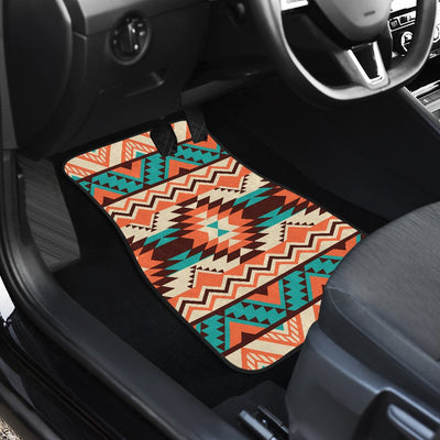 Navajo Western Style Print Pattern Car Floor Mats
