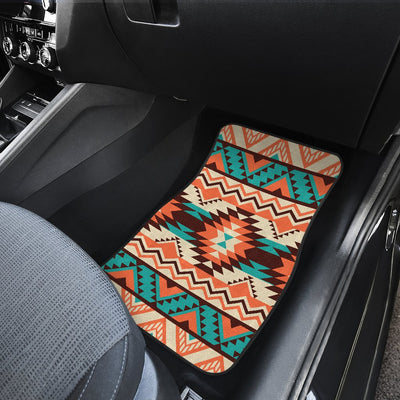 Navajo Western Style Print Pattern Car Floor Mats