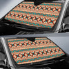 Navajo Western Style Print Pattern Car Sun Shade For Windshield