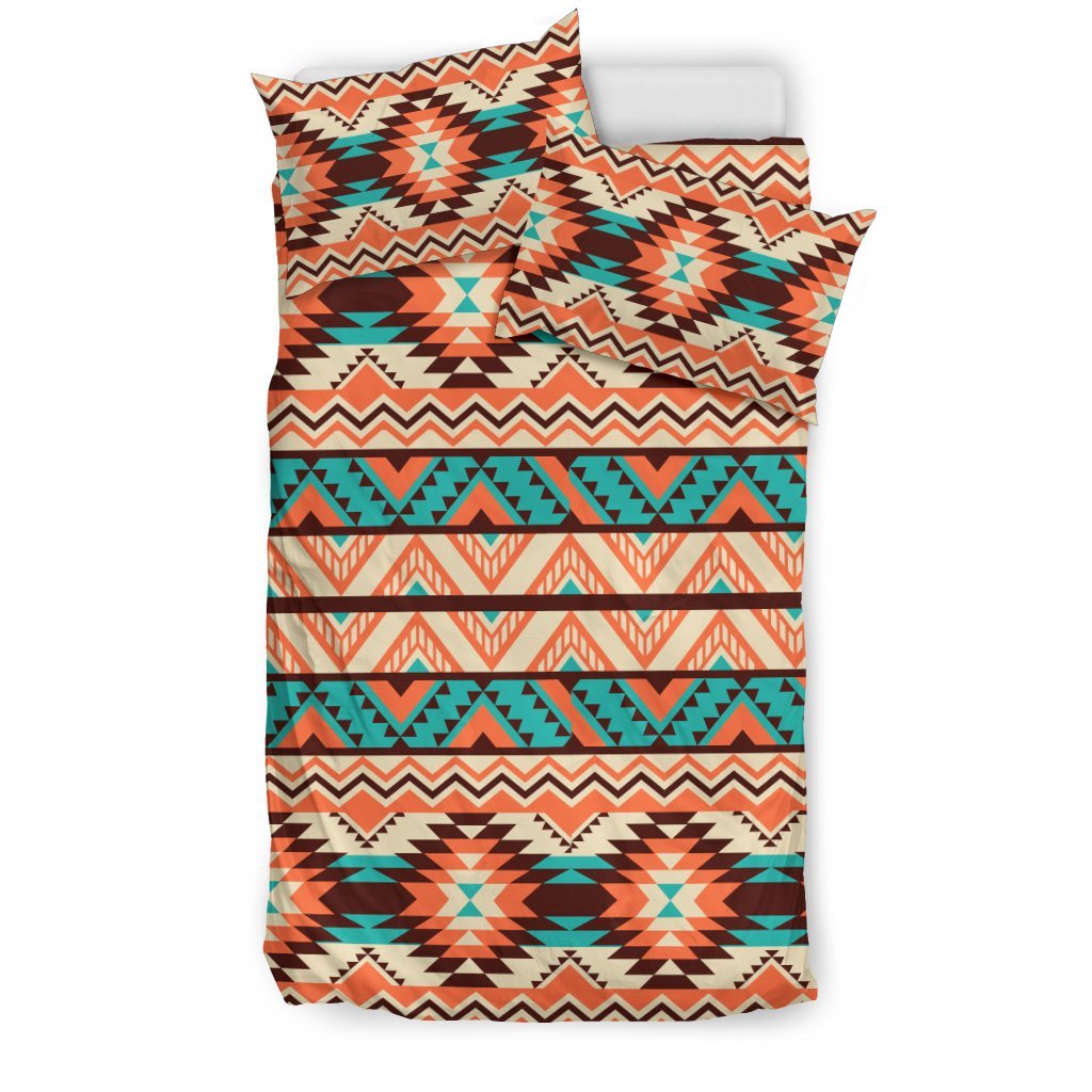 Navajo Western Style Print Pattern Duvet Cover Bedding Set