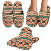 Navajo Western Style Print Pattern House Slippers