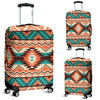 Navajo Western Style Print Pattern Luggage Cover Protector