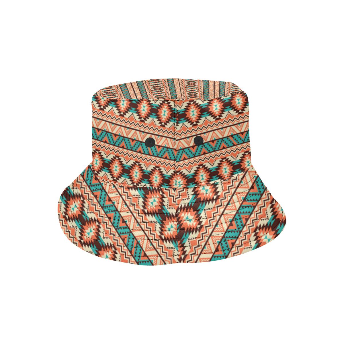 Navajo Western Style Print Pattern Unisex Bucket Hat