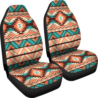 Navajo Western Style Print Pattern Universal Fit Car Seat Covers