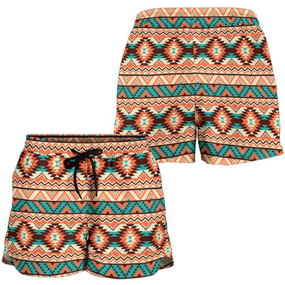 Navajo Western Style Print Pattern Women Shorts-JTAMIGO.COM