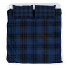Navy Blue Tartan Plaid Pattern Duvet Cover Bedding Set