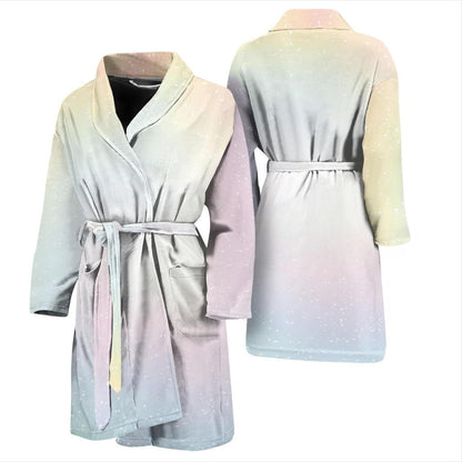 Nebula Pattern Print Design A02 Men Bathrobe-JORJUNE.COM