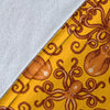 Octopus Background Design Print Fleece Blanket