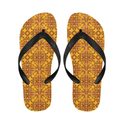 Octopus Background Design Print Flip Flops-JTAMIGO.COM