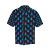 Octopus Blue Design Print Themed Men Aloha Hawaiian Shirt