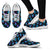 Octopus Blue Design Print Themed Women Sneakers Shoes