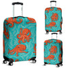 Octopus Cartoon Design Print Themed Luggage Cover Protector