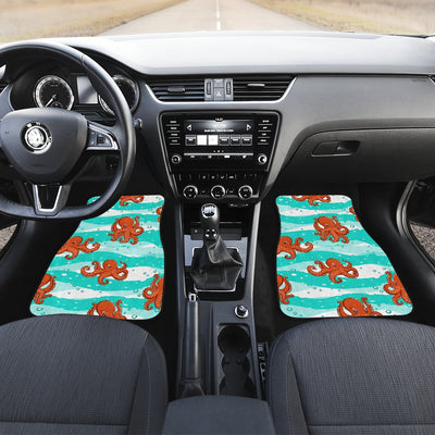 Octopus Cute Design Print Themed Car Floor Mats