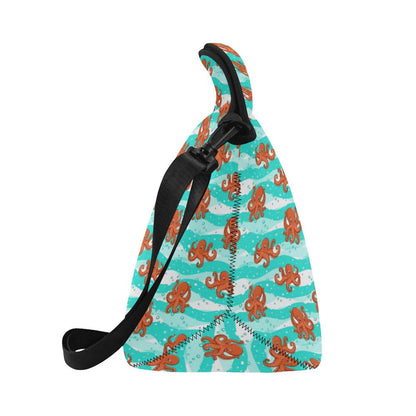 Octopus Cute Design Print Themed Neoprene Lunch Bag (Model 1669)(Large)-JTAMIGO.COM