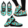 Octopus Cute Design Print Themed Women Sneakers Shoes