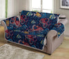 Octopus Deep Sea Print Themed Loveseat Sofa Protector-JTAMIGO.COM