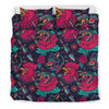 Old School Tattoo Print Duvet Cover Bedding Set
