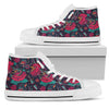 Old School Tattoo Print Women High Top Shoes