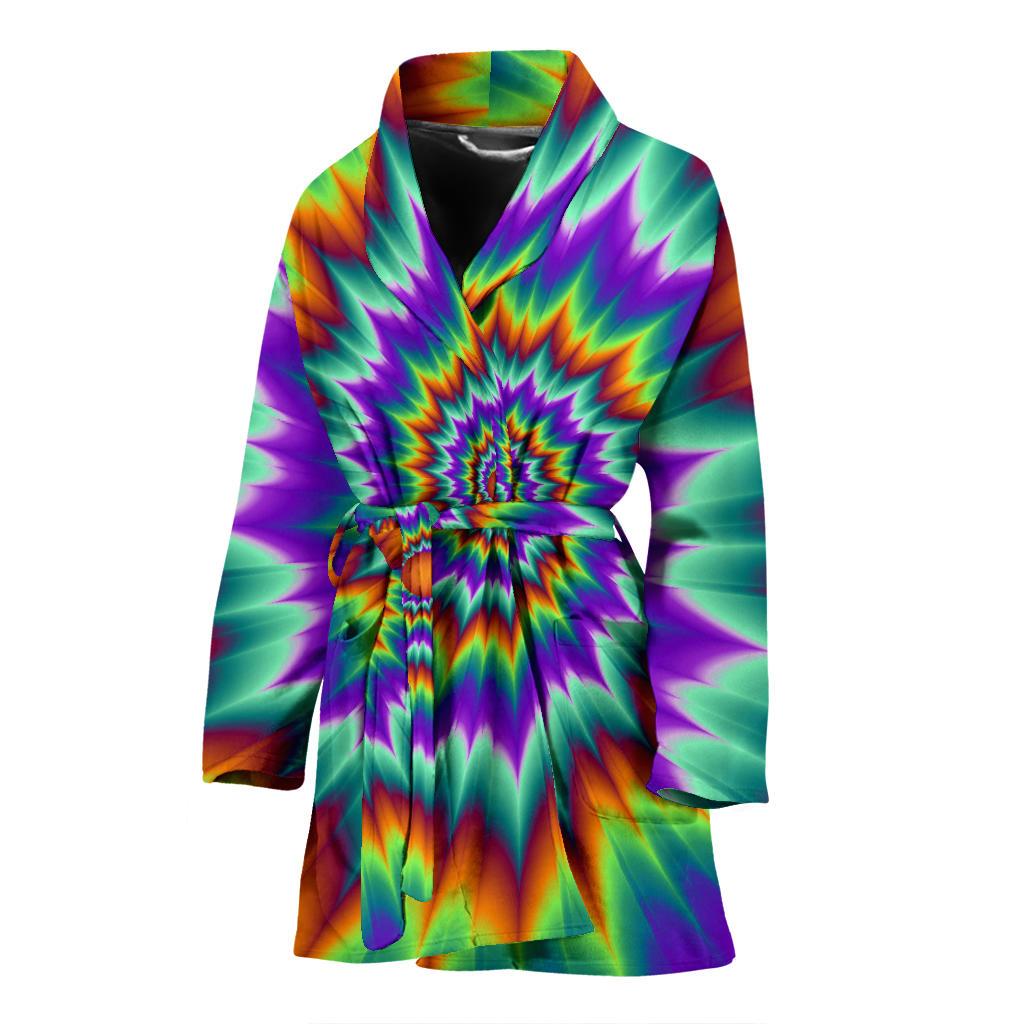 Old School Tattoo Rose Pattern Women Bath Robe-JTAMIGO.COM