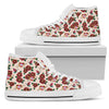 Old School Tattoo Rose Pattern Women High Top Shoes