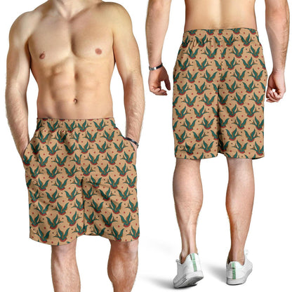 Old School Tattoo Swallow Design Mens Shorts-JTAMIGO.COM
