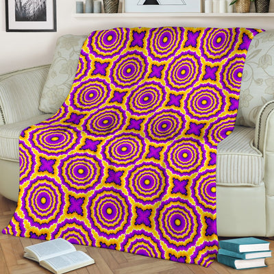 Optical illusion Expansion Fleece Blanket