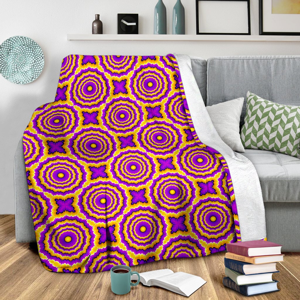 Optical illusion Expansion Fleece Blanket