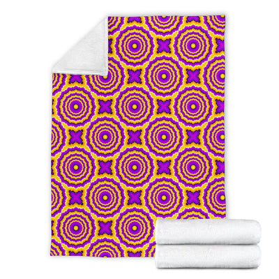 Optical illusion Expansion Fleece Blanket