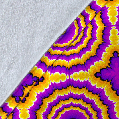 Optical illusion Expansion Fleece Blanket