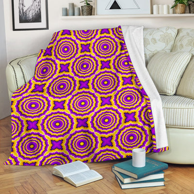 Optical illusion Expansion Fleece Blanket