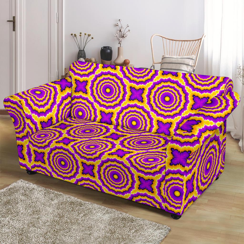 Optical illusion Expansion Loveseat Slipcover-JTAMIGO.COM