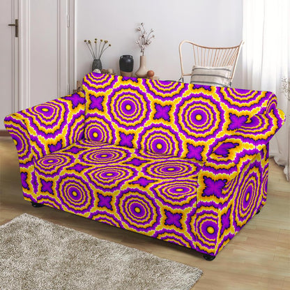 Optical illusion Expansion Loveseat Slipcover-JTAMIGO.COM