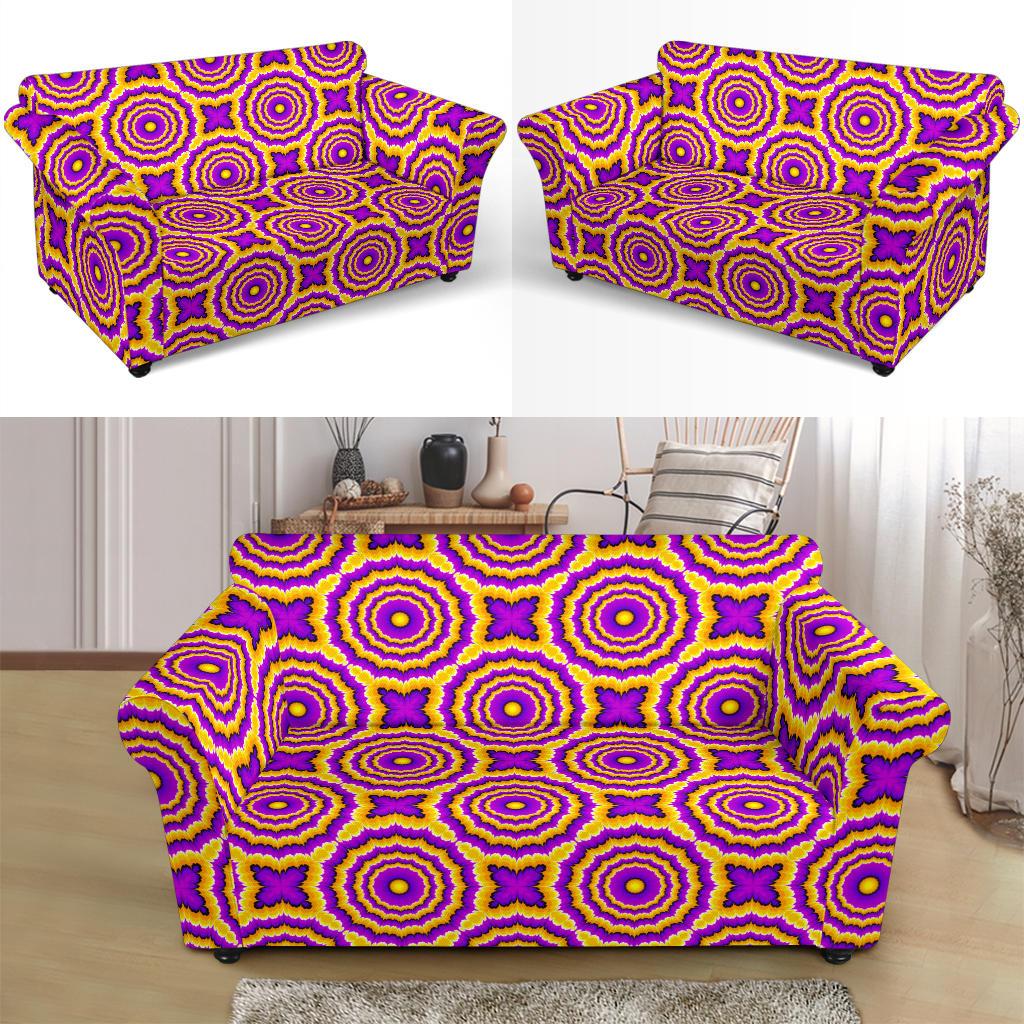 Optical illusion Expansion Loveseat Slipcover-JTAMIGO.COM