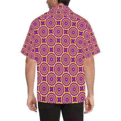 Optical illusion Expansion Men Aloha Hawaiian Shirt
